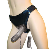 Crystal Jelly Power Cock Strap On Vibrating Dildo Default Title > Realistic Dildos and Vibes > Vibrating Strap Ons